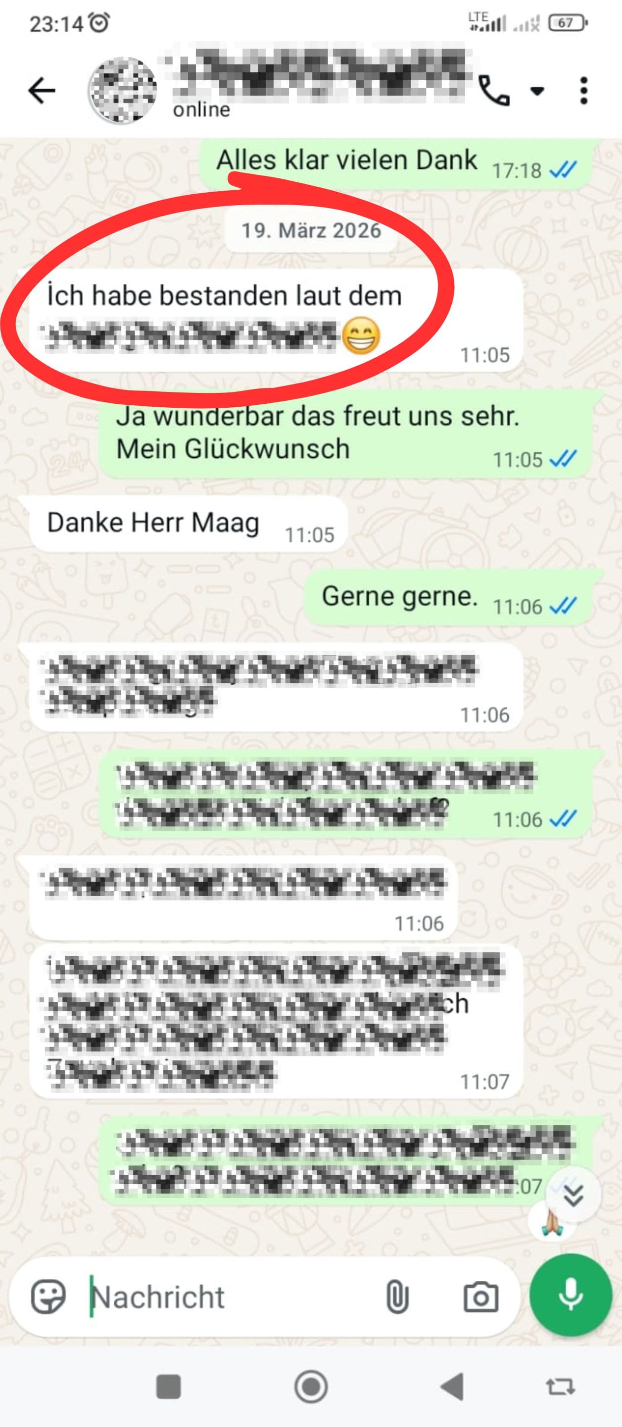 Rückmeldung 11